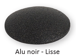 Alu noir - Lisse - Ref 4394